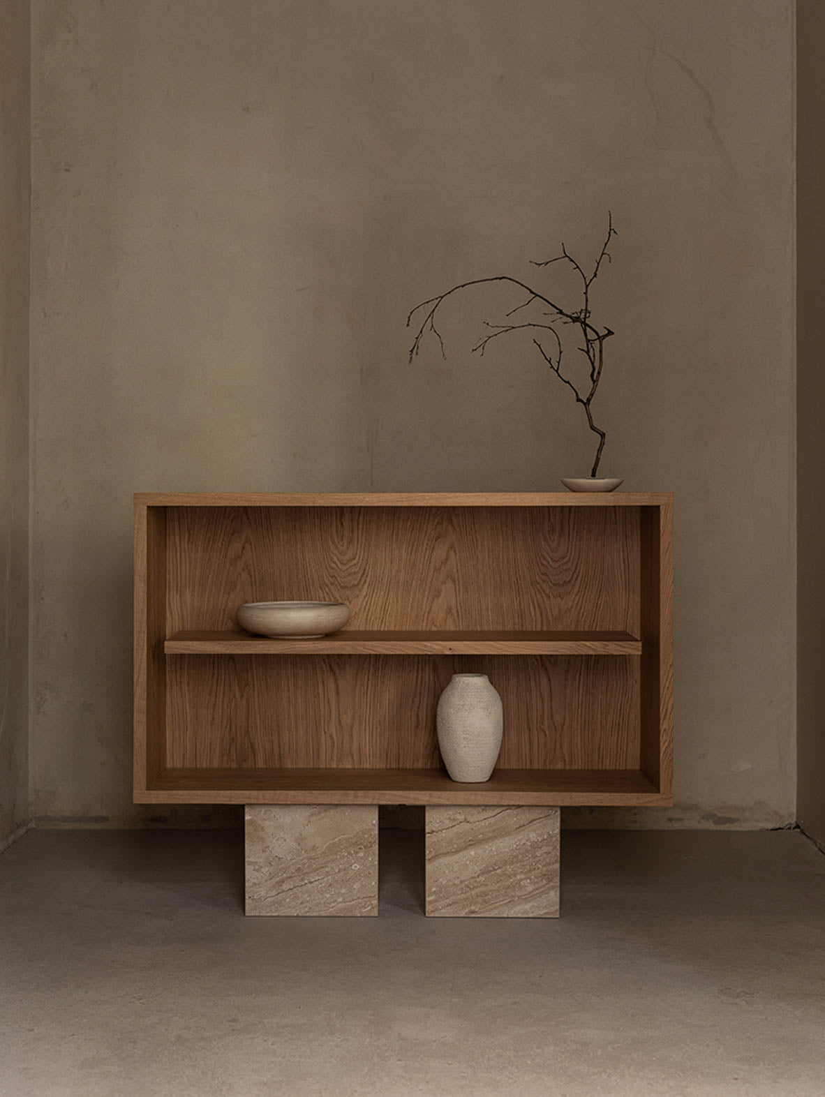 Drewniana komoda BLOCK Sideboard