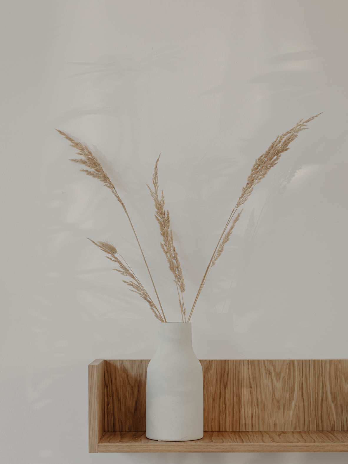 Półka ścienna z drewna FORST M