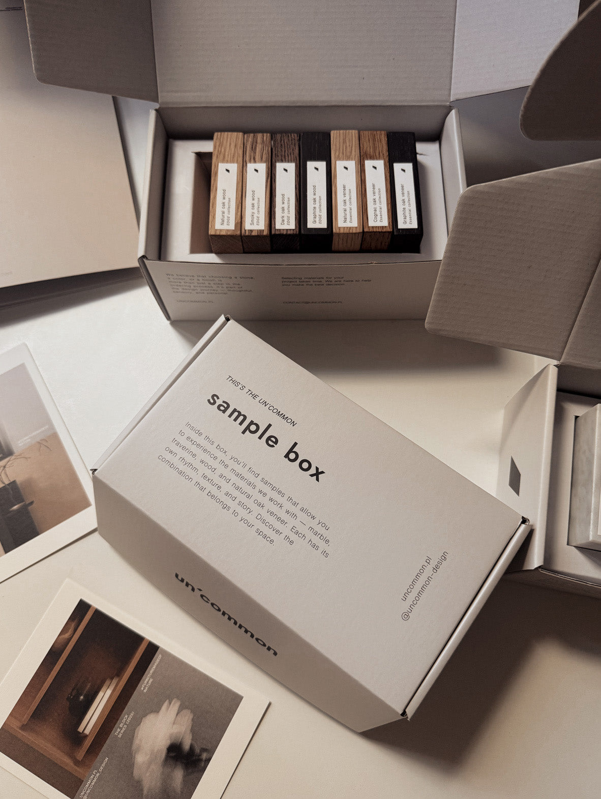 Ensemble d'échantillons inhabituels